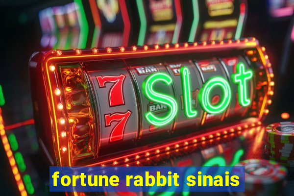 fortune rabbit sinais